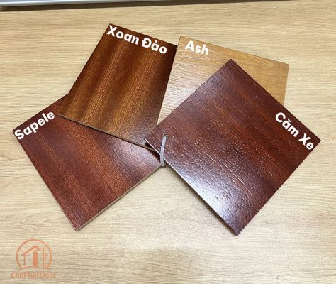 Bảng Màu Cửa Gỗ Công Nghiệp HDF Veneer
