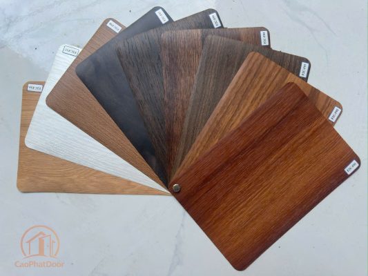 Bảng Màu Cửa Nhựa Composite TS