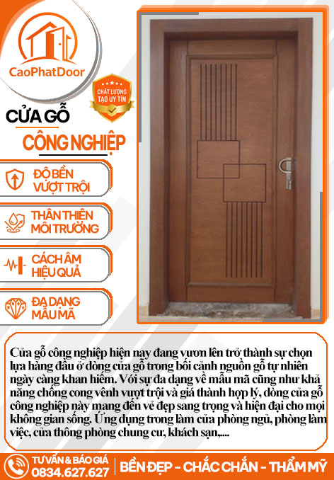 Cửa Gỗ Công Nghiệp