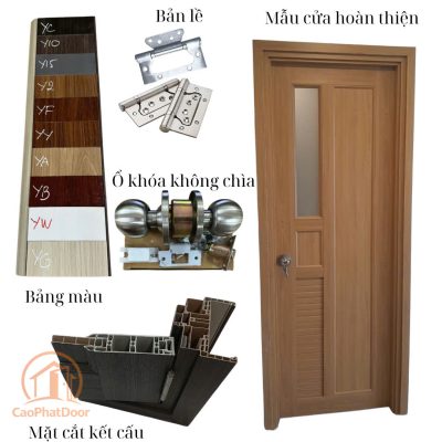 Cấu tạo cửa nhựa Đài Loan
