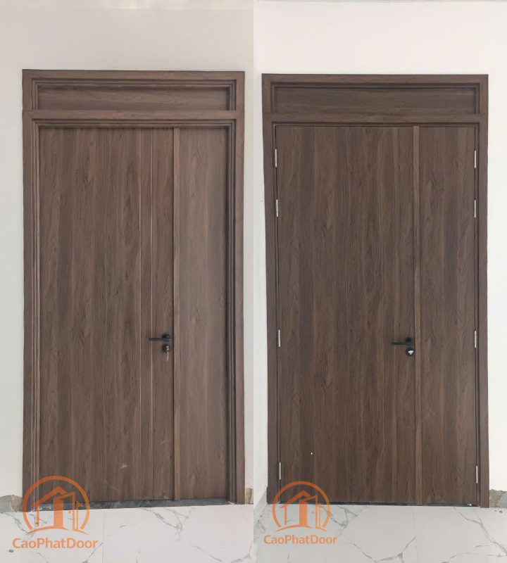 Cửa Nhựa Composite Mẹ Bồng Con
