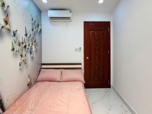 Cửa Gỗ Công Nghiệp HDF Veneer Lắp Đặt Tại Phòng Ngủ