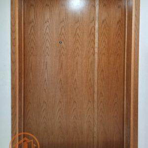 Cửa gỗ công nghiệp MDF Veneer Mẹ Bồng Con