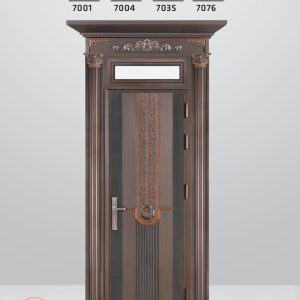 Cửa Thép Vân Gỗ Cánh Đơn