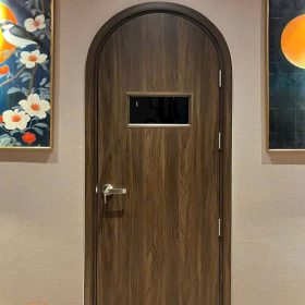 Cửa Vòm Nhựa Composite Ô Kính