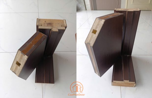 Mặt Cắt Cửa Gỗ Chống Cháy