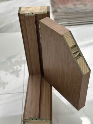 Mặt Cắt Cửa Gỗ Công Nghiệp MDF Melamine