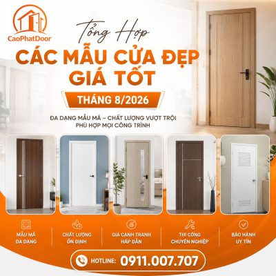 Tổng Hợp Mẫu Cửa Tháng 8-2026